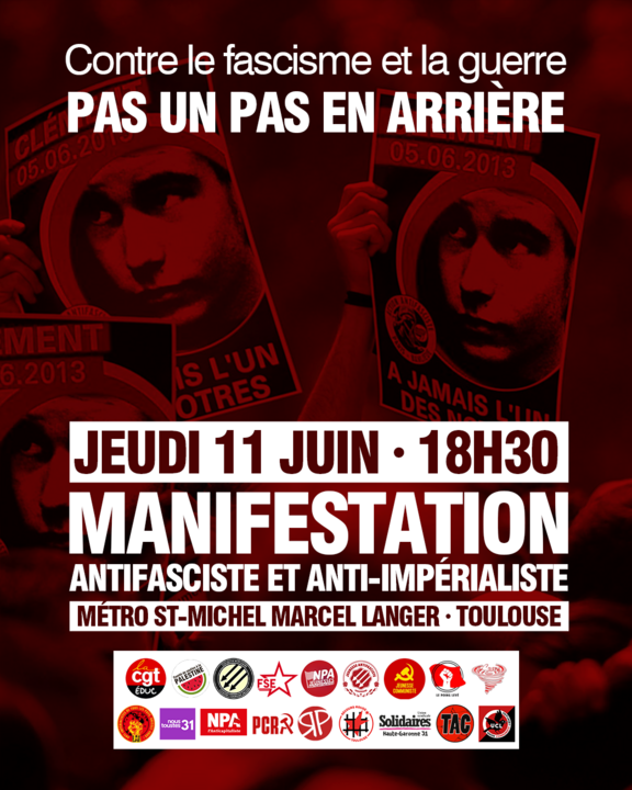 Hommage à Clément Méric et à toutes les victimes du fascisme !