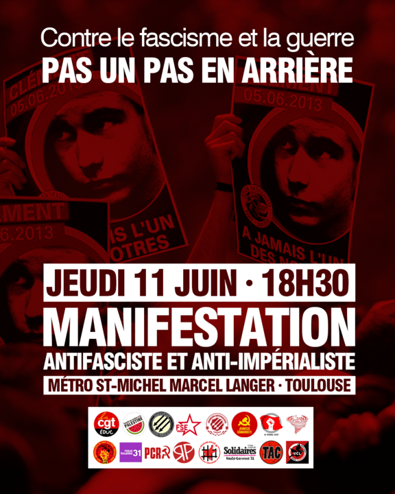 Hommage à Clément Méric et à toutes les victimes du fascisme !