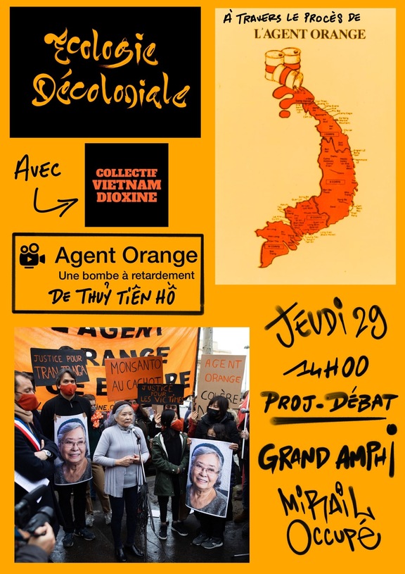 Écologie decoloniale : projection débat "Agent Orange