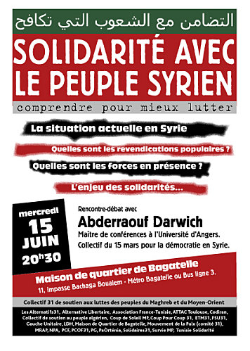 Affiche syrie